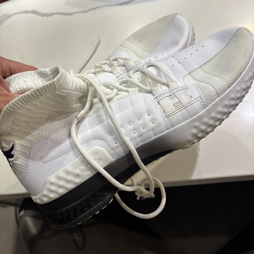 Size 12 - Under Armour Project Rock 1 White